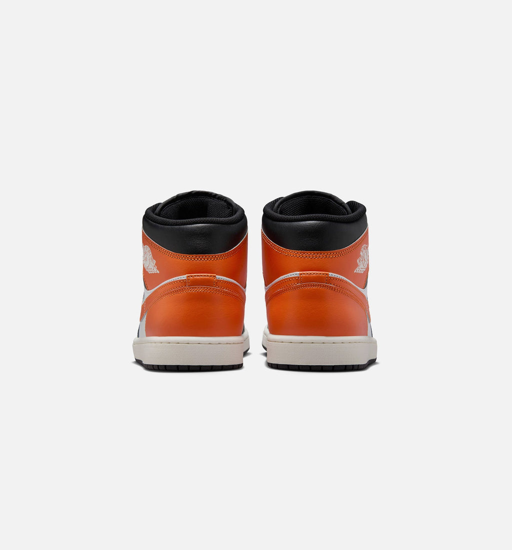 Air Jordan 1 Mid Men's – Starfish/White/Sail/Black