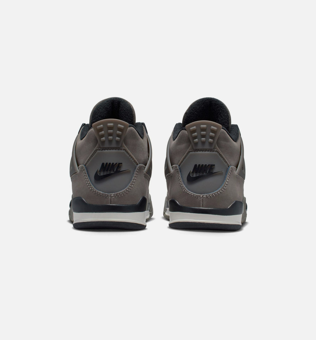 Air Jordan 4 Retro Cave Stone and Black Preschool Lifestyle Shoes - Cave Stone/Black/Moon Particle