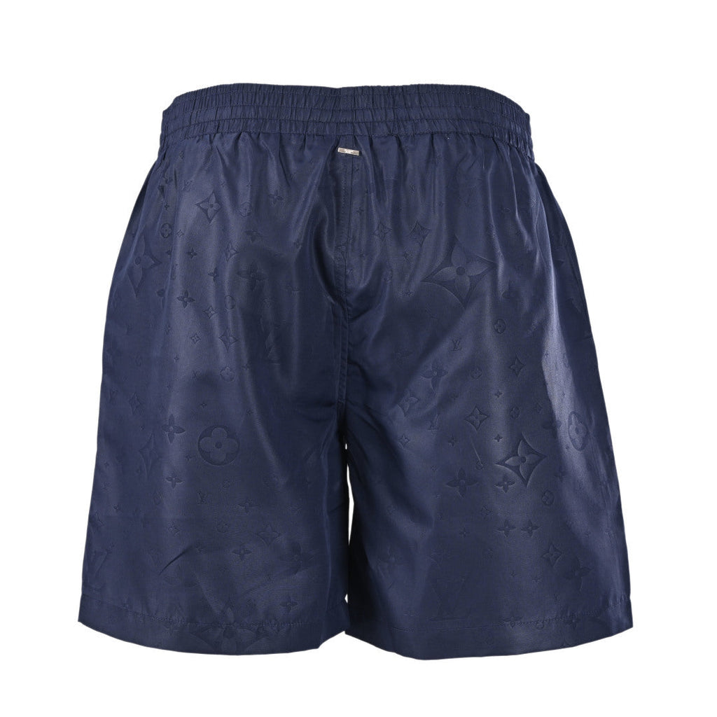 Tonal Allover Print Nylon Swim Shorts
