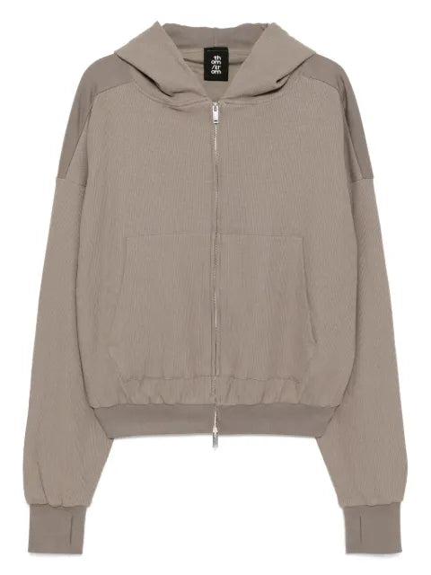 Thom Krom waffle-effect hoodie