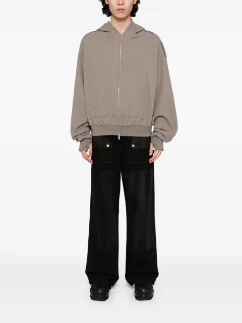 Thom Krom waffle-effect hoodie
