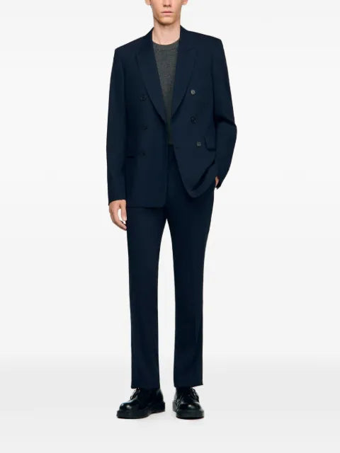 SANDRO double-breasted suit jacket