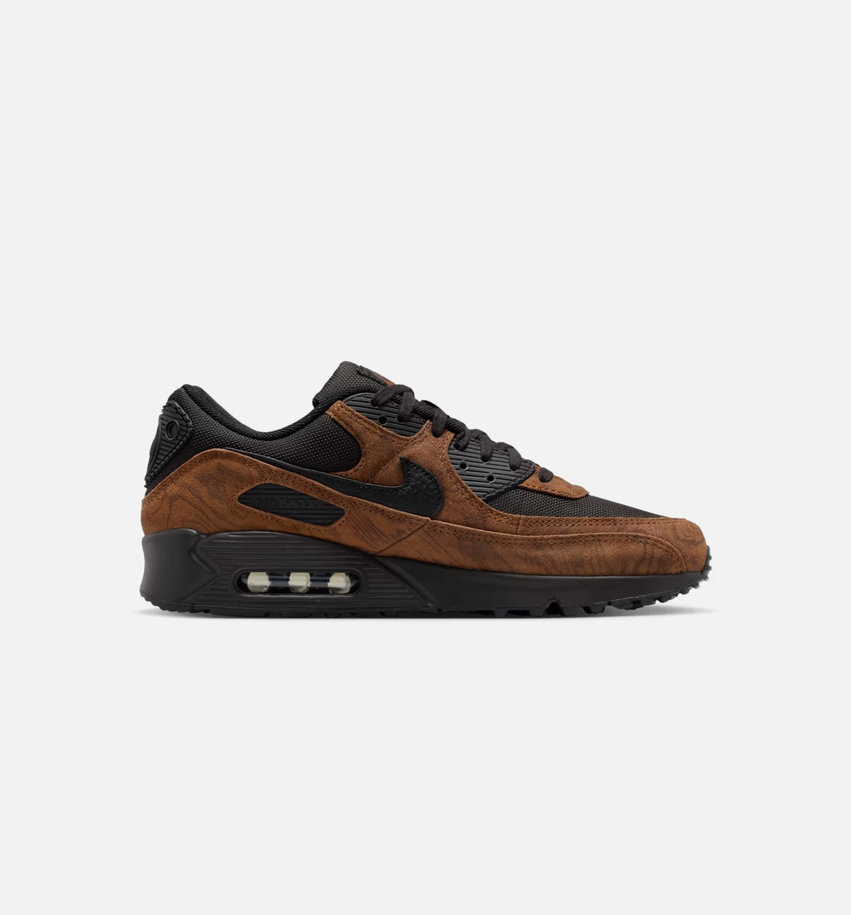 Nike Air Max 90 Premium Men's Sneakers - Light British Tan/Velvet Brown/Black