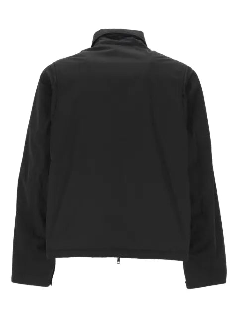 Moncler logo-patch shirt jacket