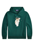 Ralph Lauren Purple Label embroidered-bear hoodie