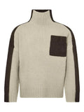 JW Anderson panelled high-neck sweater