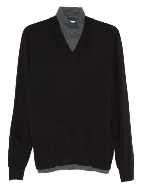 Paolo Pecora V-neck wool sweater
