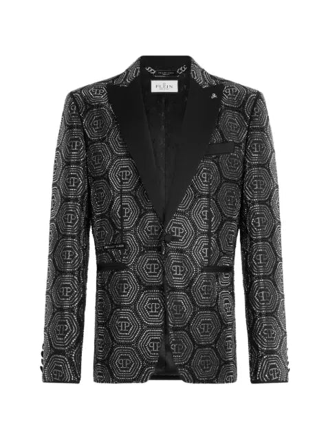 Philipp Plein lord fit blazer monogram