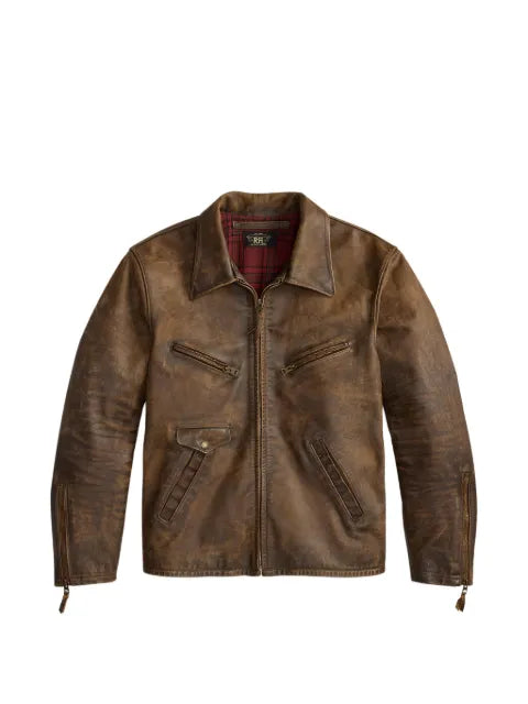 Ralph Lauren RRL zip leather jacket