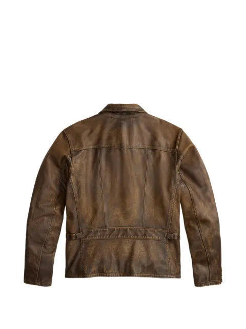 Ralph Lauren RRL zip leather jacket