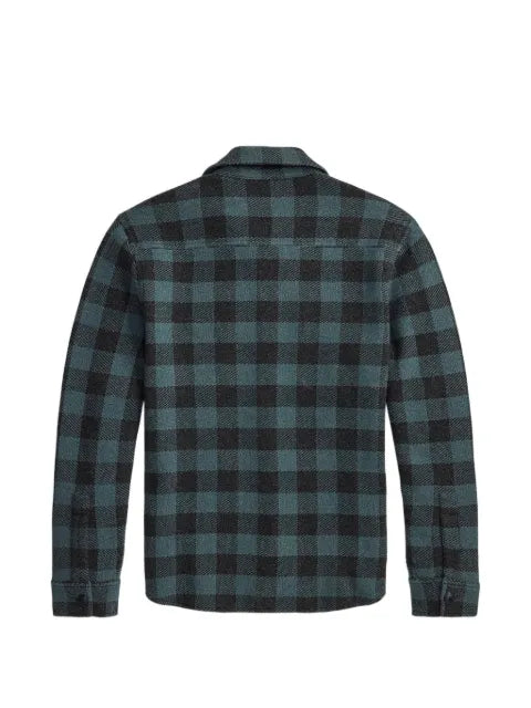 Ralph Lauren RRL check-pattern button-down shirt jacket