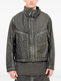 Isaac Sellam Experience Clairvoyant Membrane leather jacket