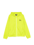 Stüssy athletic mesh zip-up hoodie