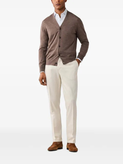Hackett London merino wool cardigan