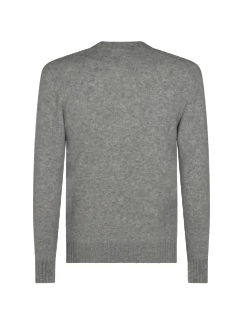 Piacenza Cashmere mélange-effect long-sleeve sweater