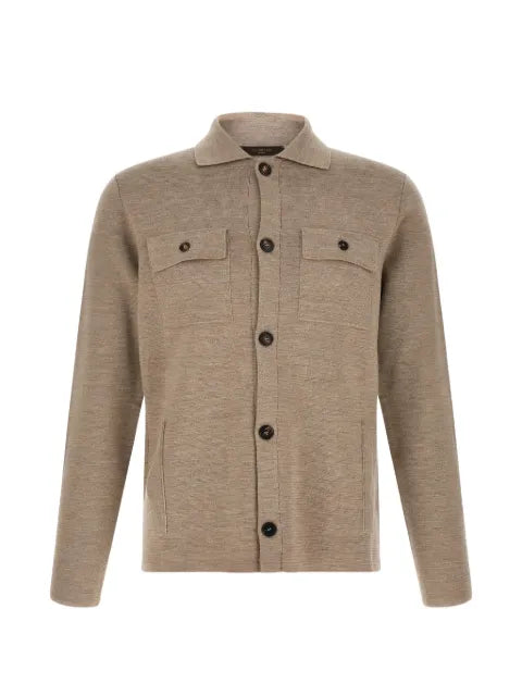 Zanone Saharan flap-pocket cardigan