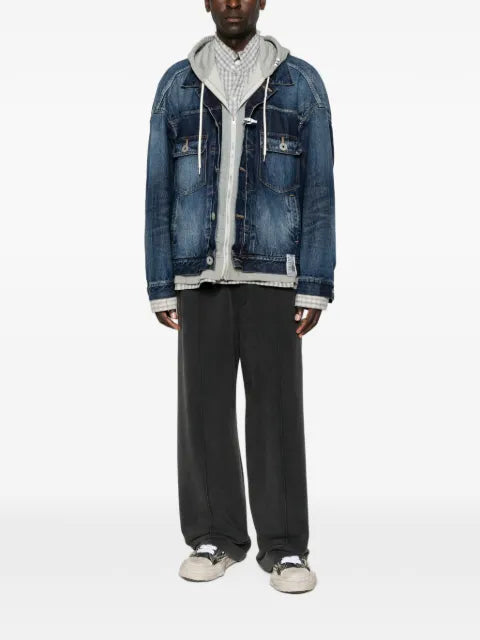 Maison MIHARA YASUHIRO triple layered denim jacket
