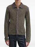 Eckhaus Latta button-down cardigan