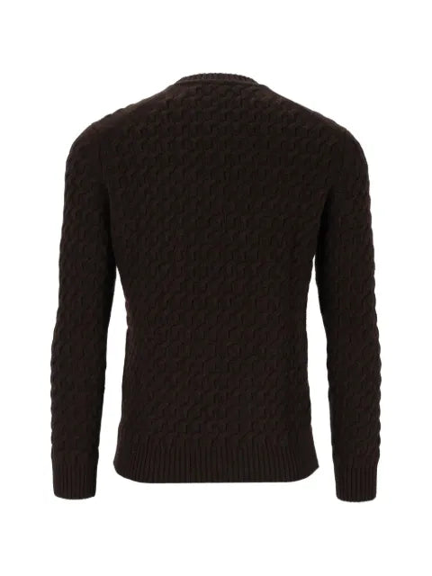 Al Duca D’Aosta 1902 cable-knit sweater