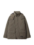 Maison Kitsuné hooded logo-patch jacket