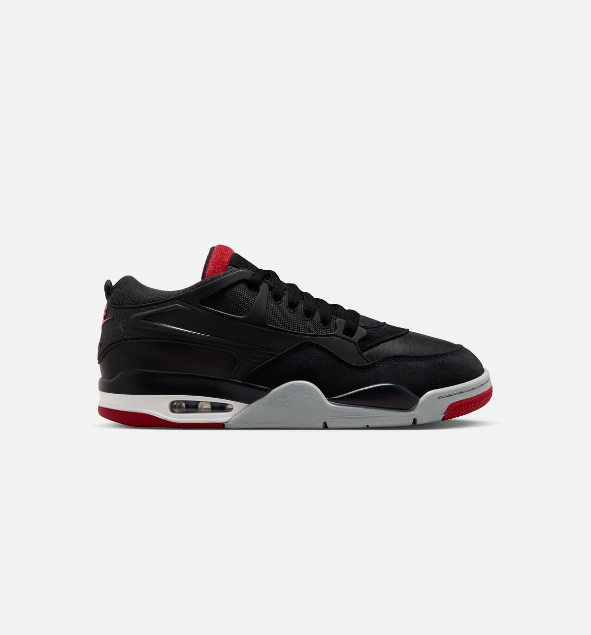 Air Jordan 4 RM Men's Lifestyle Shoes - Black/Wolf Grey/White/Varsity Red