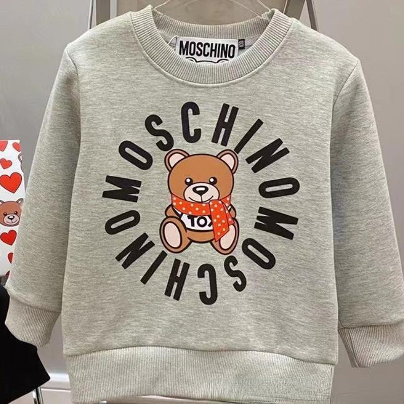 Moschino Hoodie Autumn And Winter Brushed Hoody