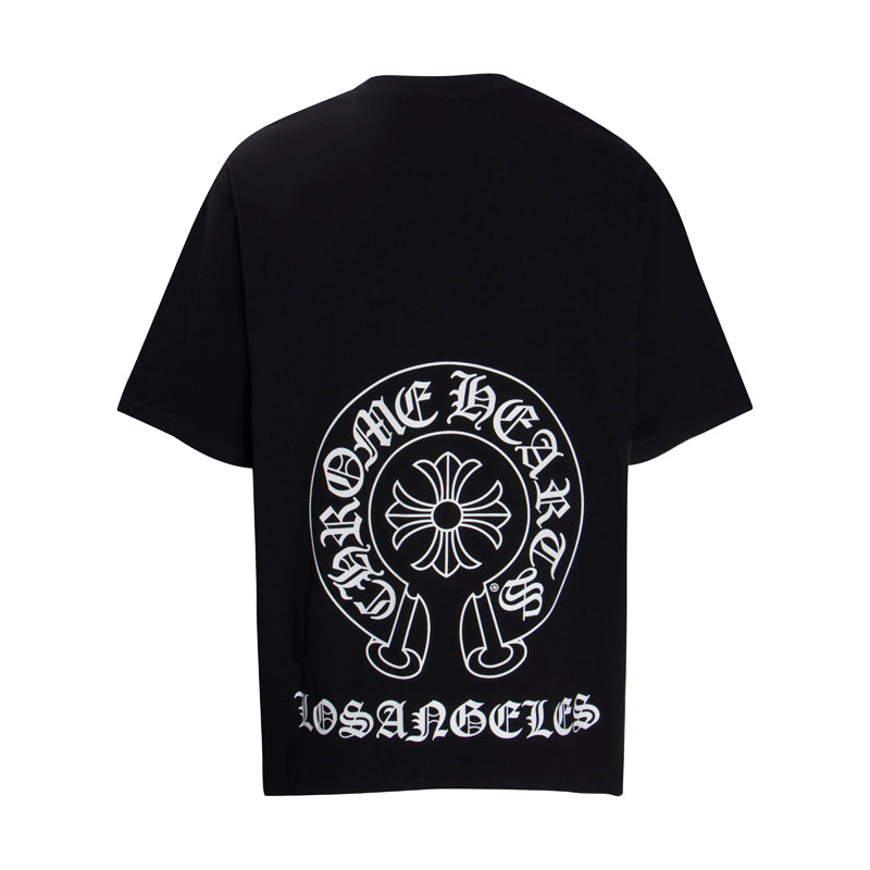 Chrome Hearts Los Angeles Exclusive Horseshoe Short Sleeve Tee 6003