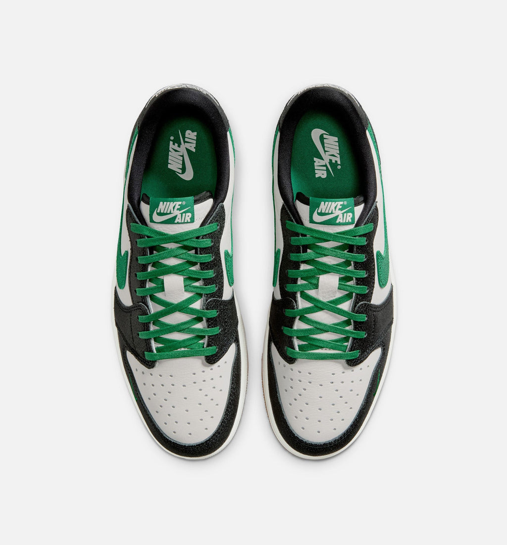 Air Jordan 1 Retro Low OG Phantom And Pine Green Men's Lifestyle Shoes - Phantom / Pine Green / Black