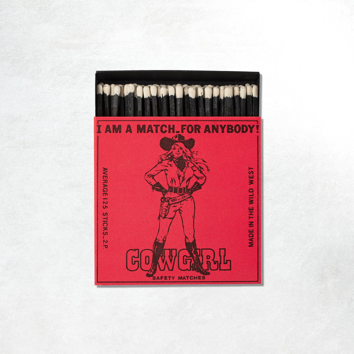 Archivist Safety Matches: Cowgirl