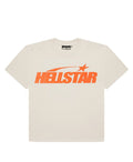 Hellstar Classic T-Shirt White/Orange