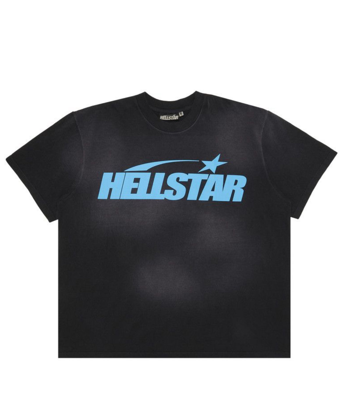 Hellstar Classic T-Shirt Regular Print Black/Blue