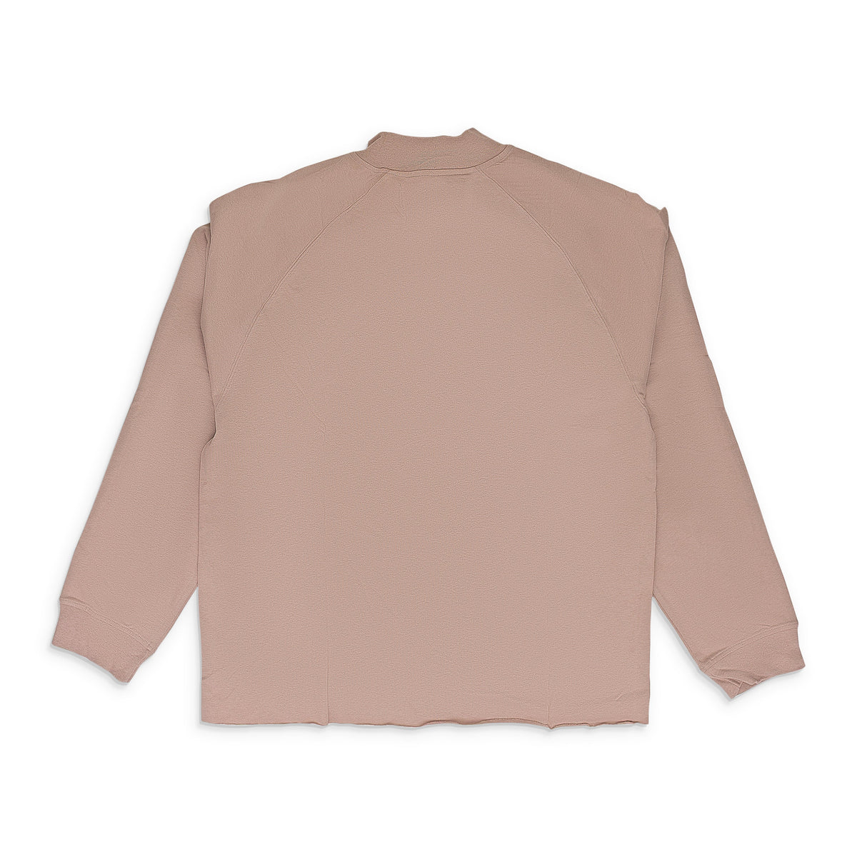 MOCK NECK LONG SLEEVE MUSHROOM SWEATSHIRT