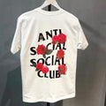 ASSC White Tee – Rose Floral Print