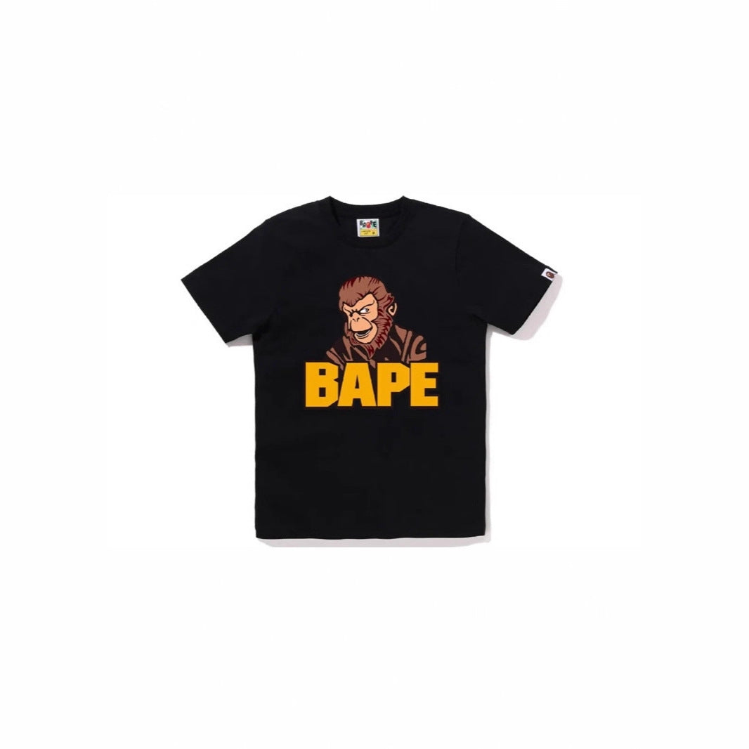 Bape Ape Head Shark Baby Milo Multi‑Print Heavyweight Tee Multi‑Style