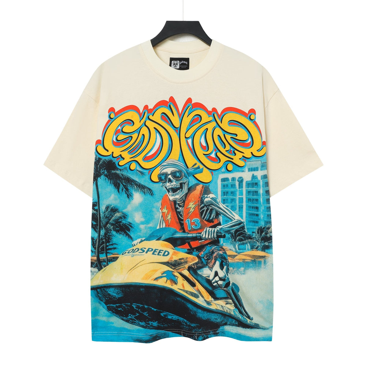 Godspeed Watersports Skeleton Graphic T-Shirt