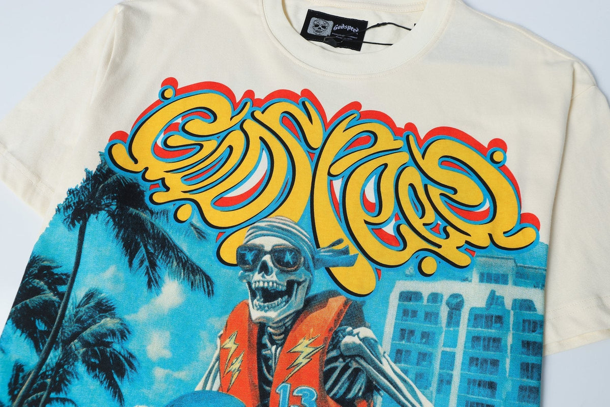 Godspeed Watersports Skeleton Graphic T-Shirt