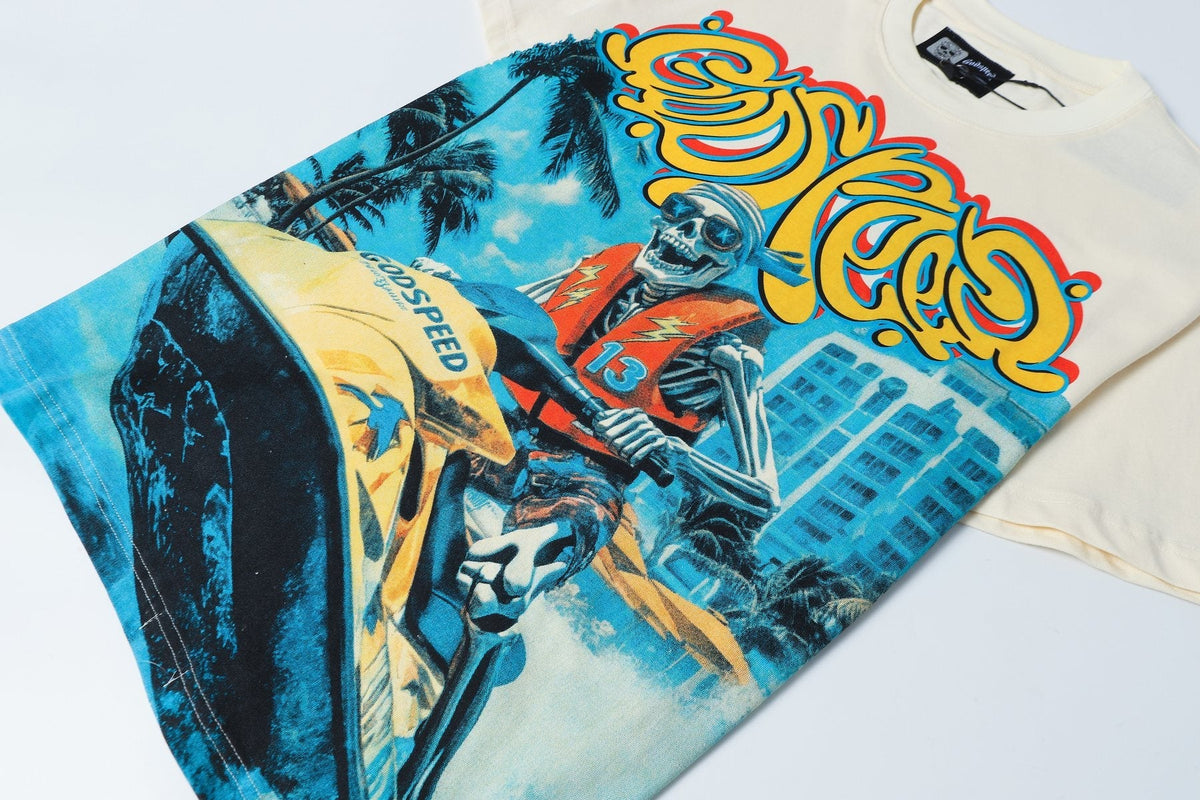 Godspeed Watersports Skeleton Graphic T-Shirt