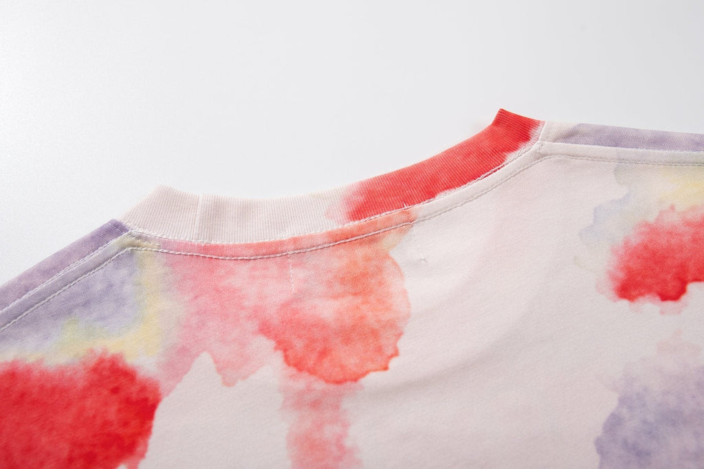 MAJESTIK Watercolor Allover Graphic T-Shirt