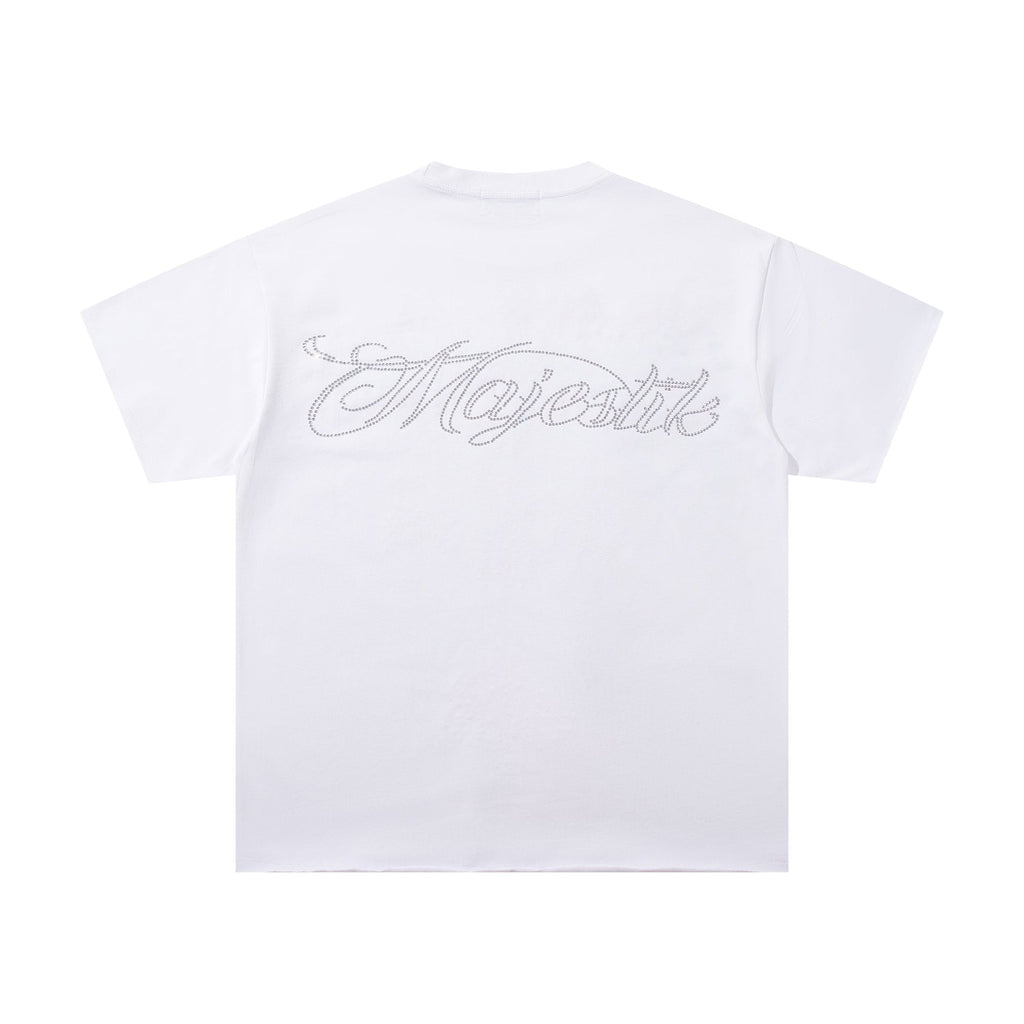 MAJESTIK Skull Graphic Short-Sleeve T-Shirt