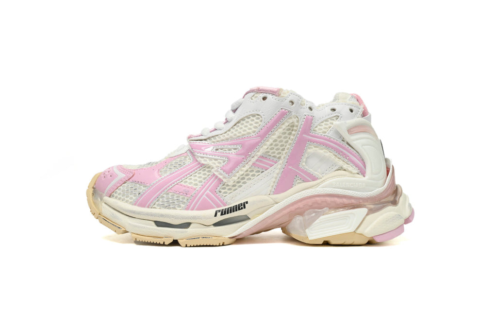 Balenciaga Runner Pink White (Women's) 677403W3RB39059