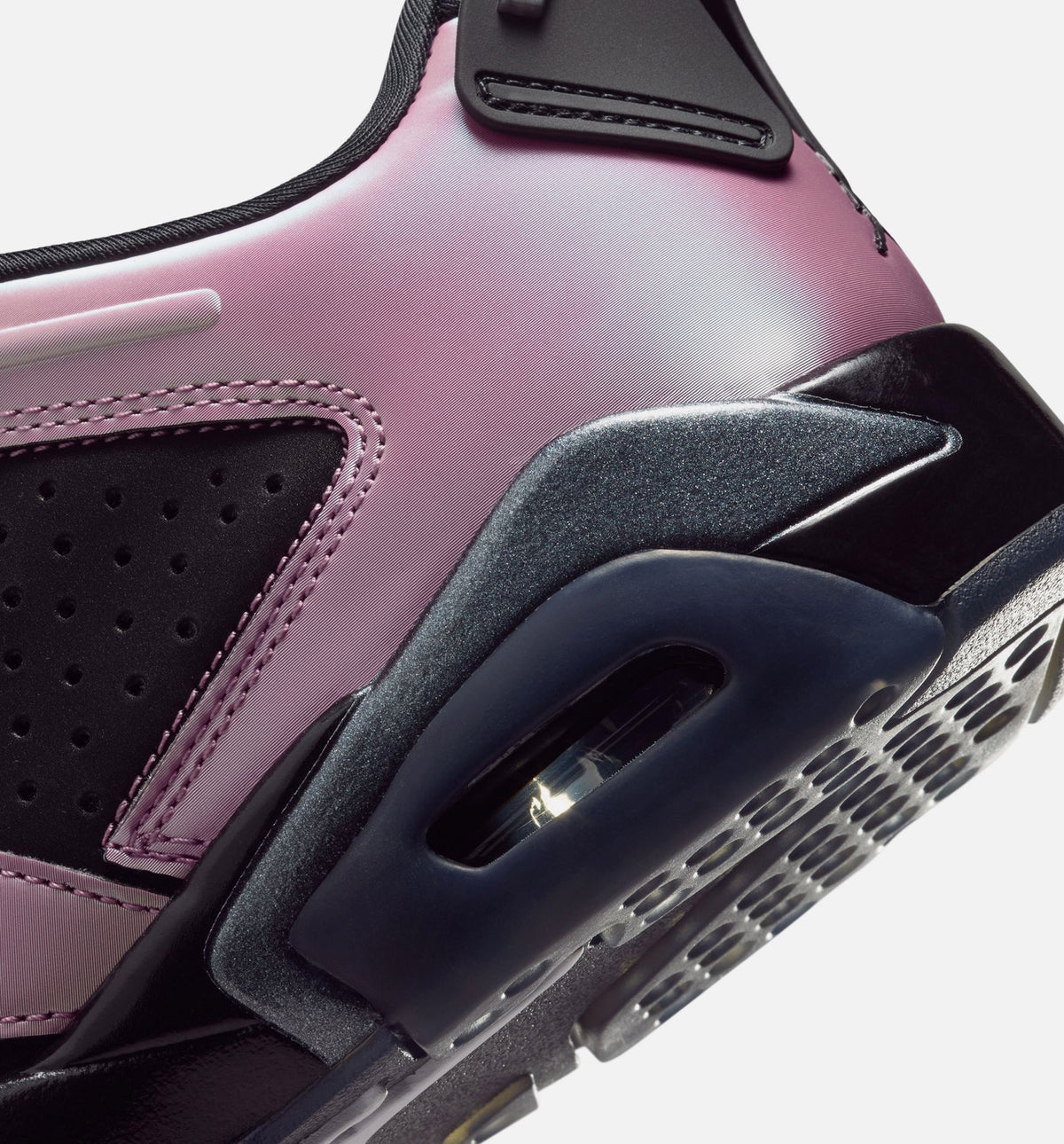 Air Jordan 6 Retro Low Metamorphosis Black and Desert Berry Women's Shoes