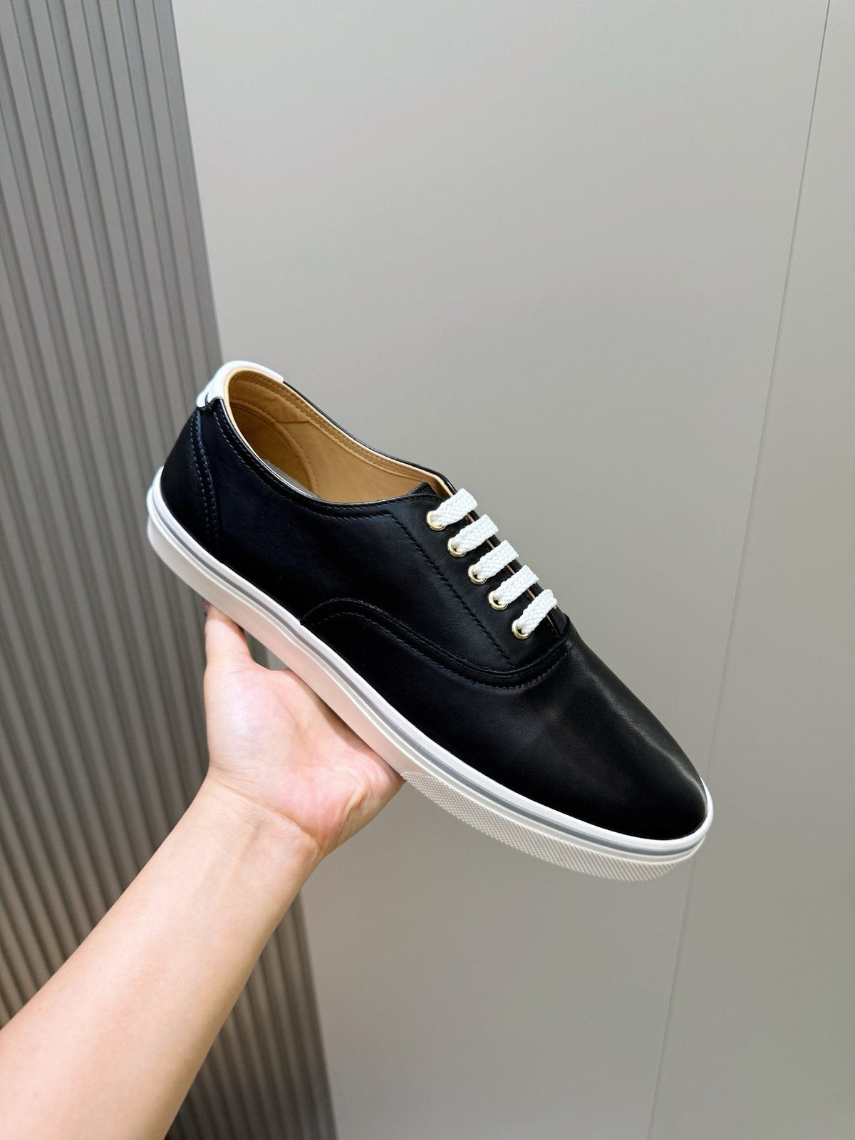 Brunello Cucinelli Leather Low-Top Sneakers