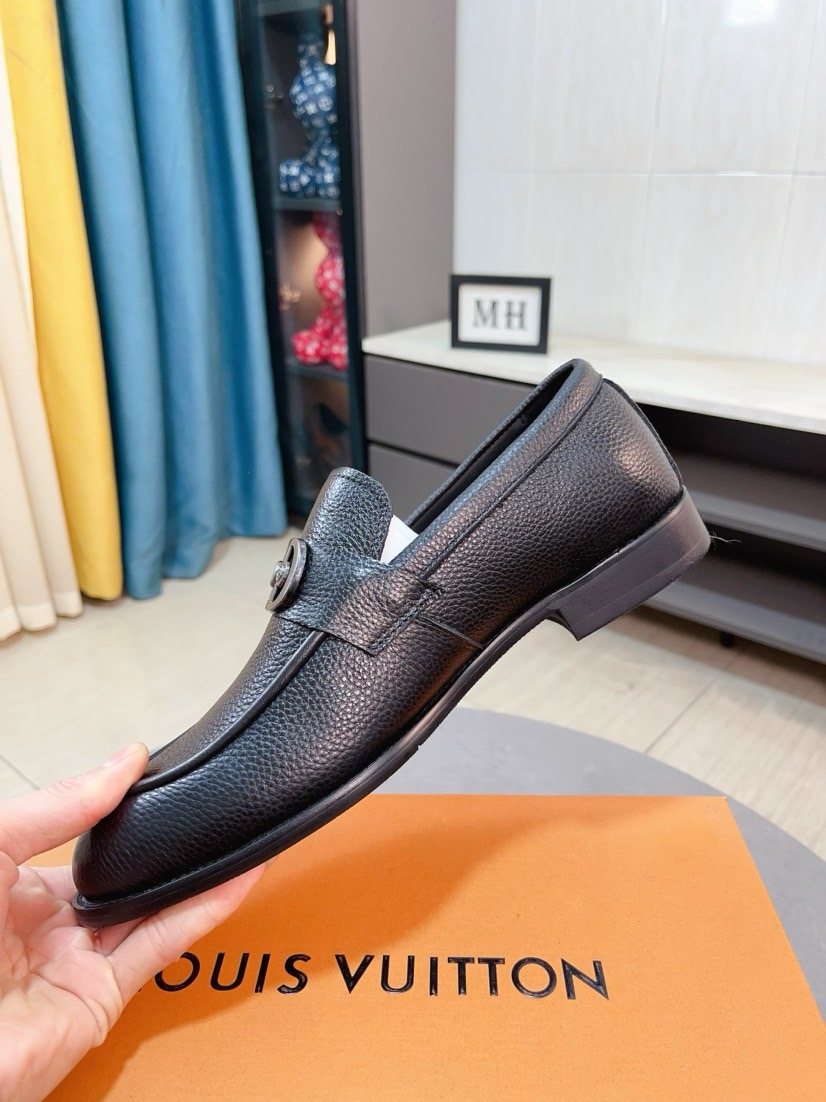 Louis Vuitton Textured Bit Loafers