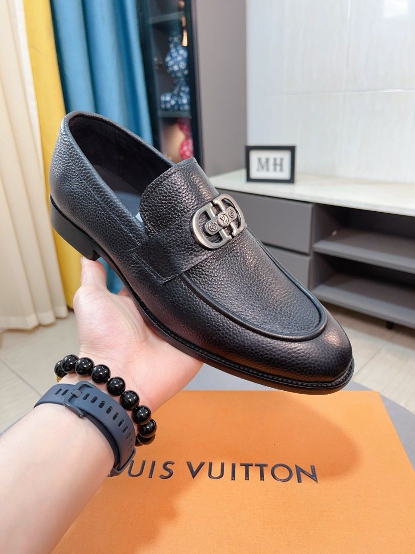 Louis Vuitton Textured Bit Loafers