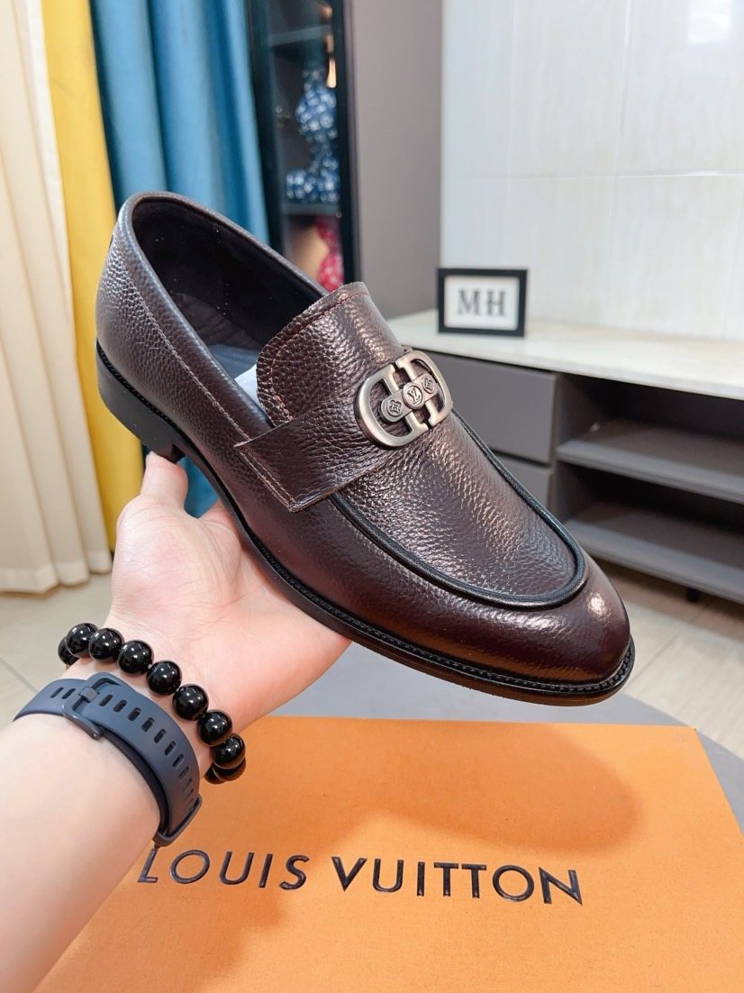 Louis Vuitton Textured Bit Loafers